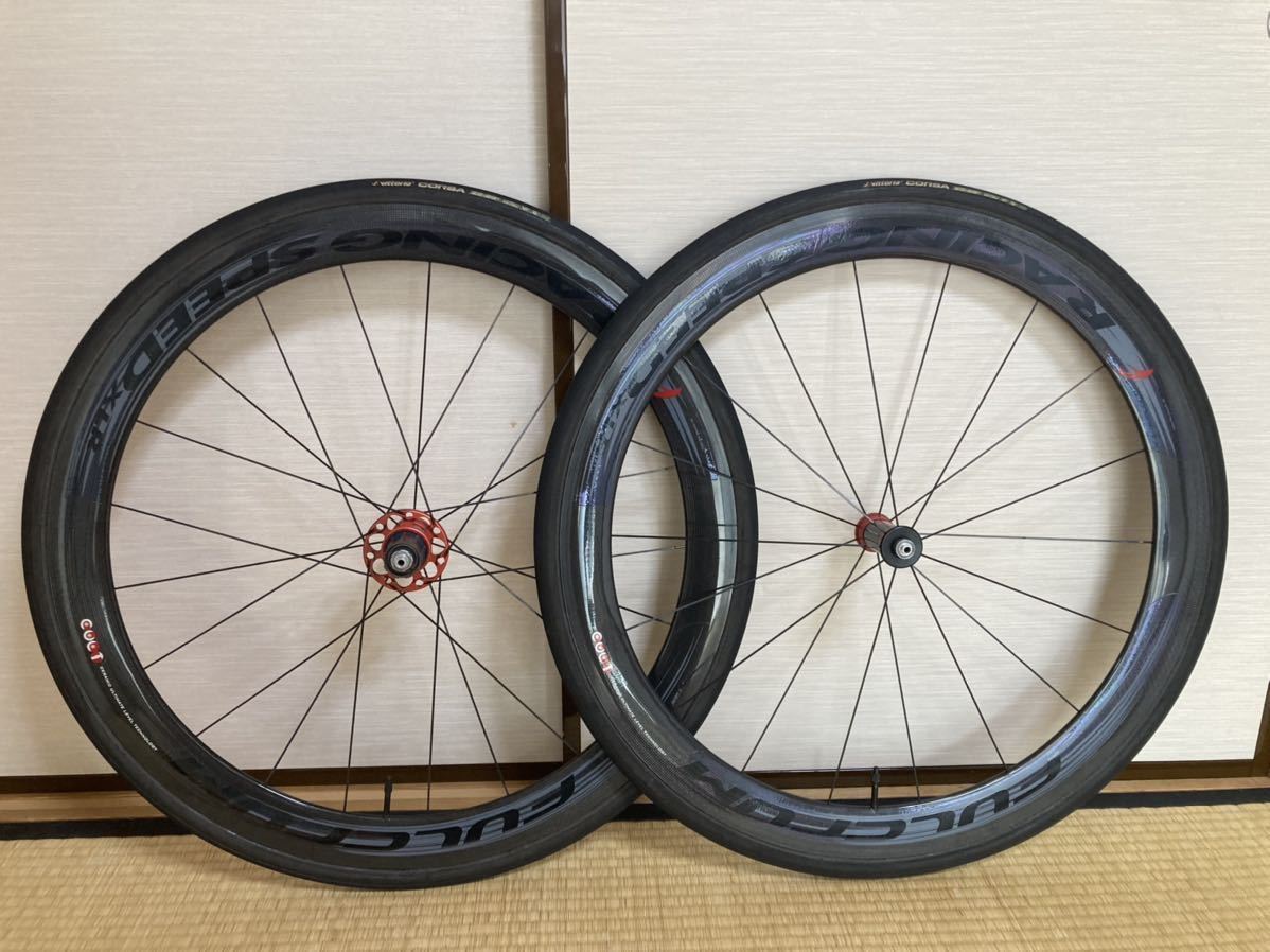 美品】フルクラム Fulcrum RACING SPEED XLR 50mm カーボン TU 11s