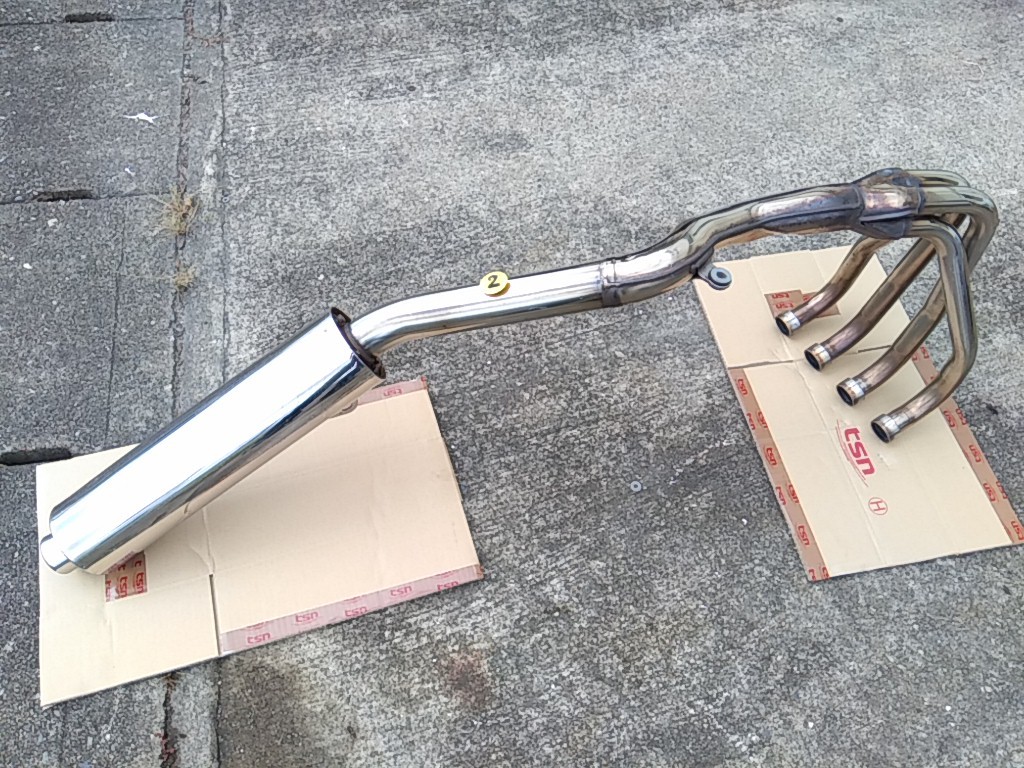 ② beautiful goods original muffler ZRX1200R KHI K 472 payment on delivery vehicle inspection "shaken" original return 