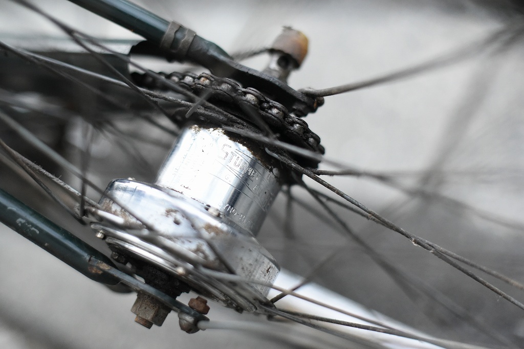 106551 ヴィンテージ 自転車　「TRIUMPH」　トライアンフ 英国製　MADE IN ENGLAND 　英国　アンティーク　ビンテージ イギリス　ENGLAND_画像9