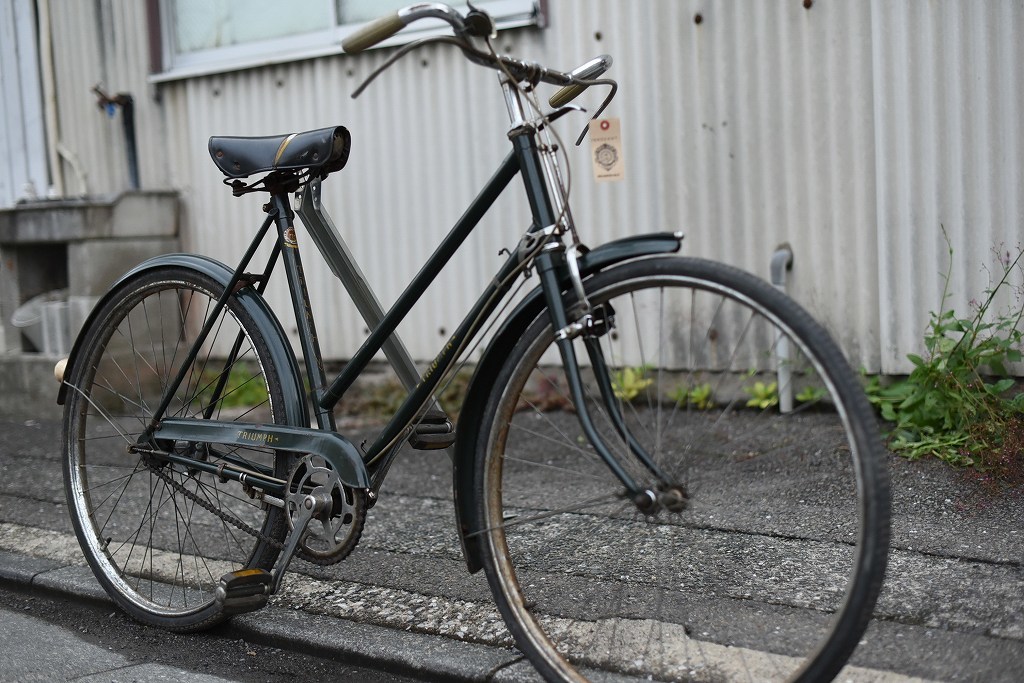 106551 ヴィンテージ 自転車　「TRIUMPH」　トライアンフ 英国製　MADE IN ENGLAND 　英国　アンティーク　ビンテージ イギリス　ENGLAND_画像10