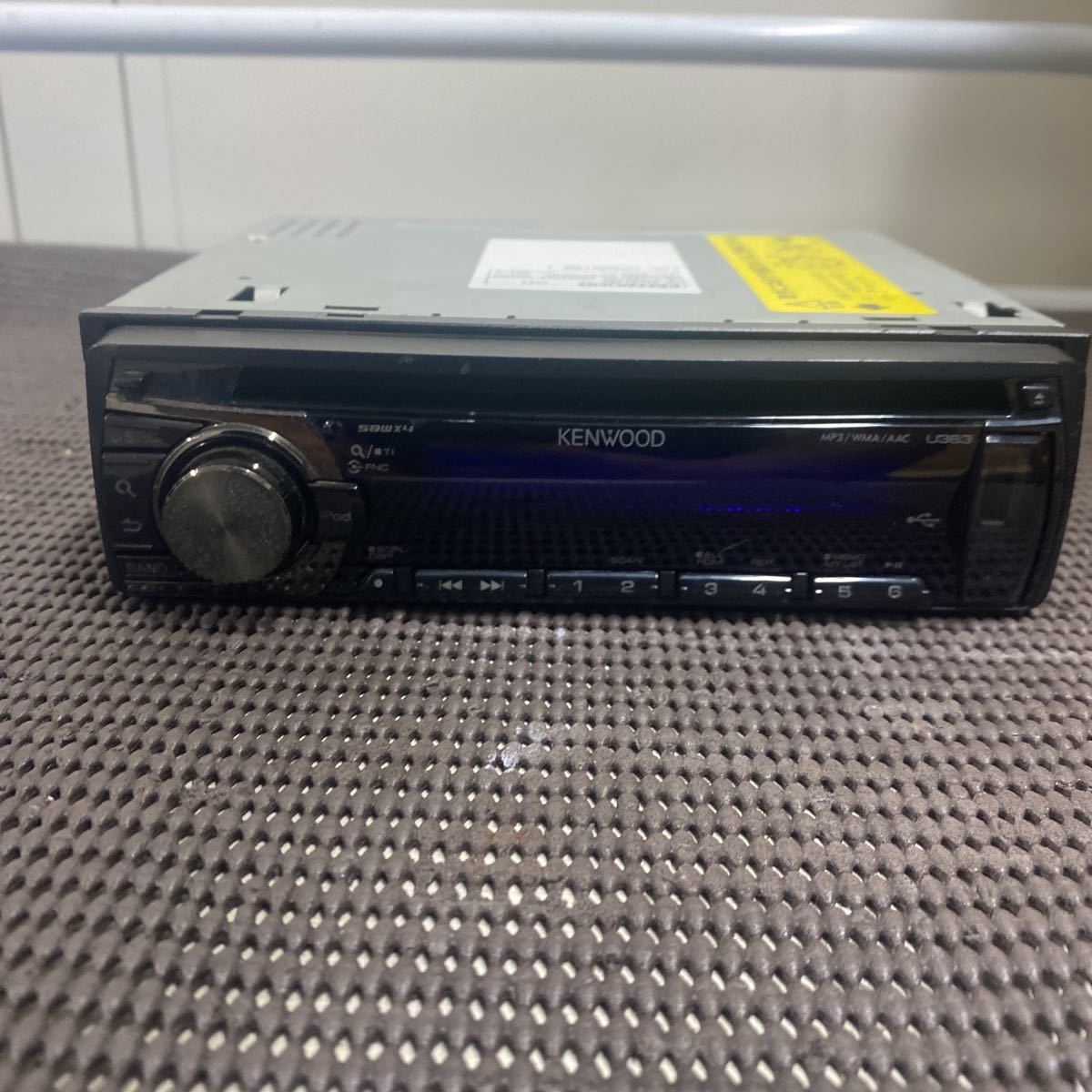 KENWOOD CD RECEIVER U363 動作未確認　ジャンク_画像10