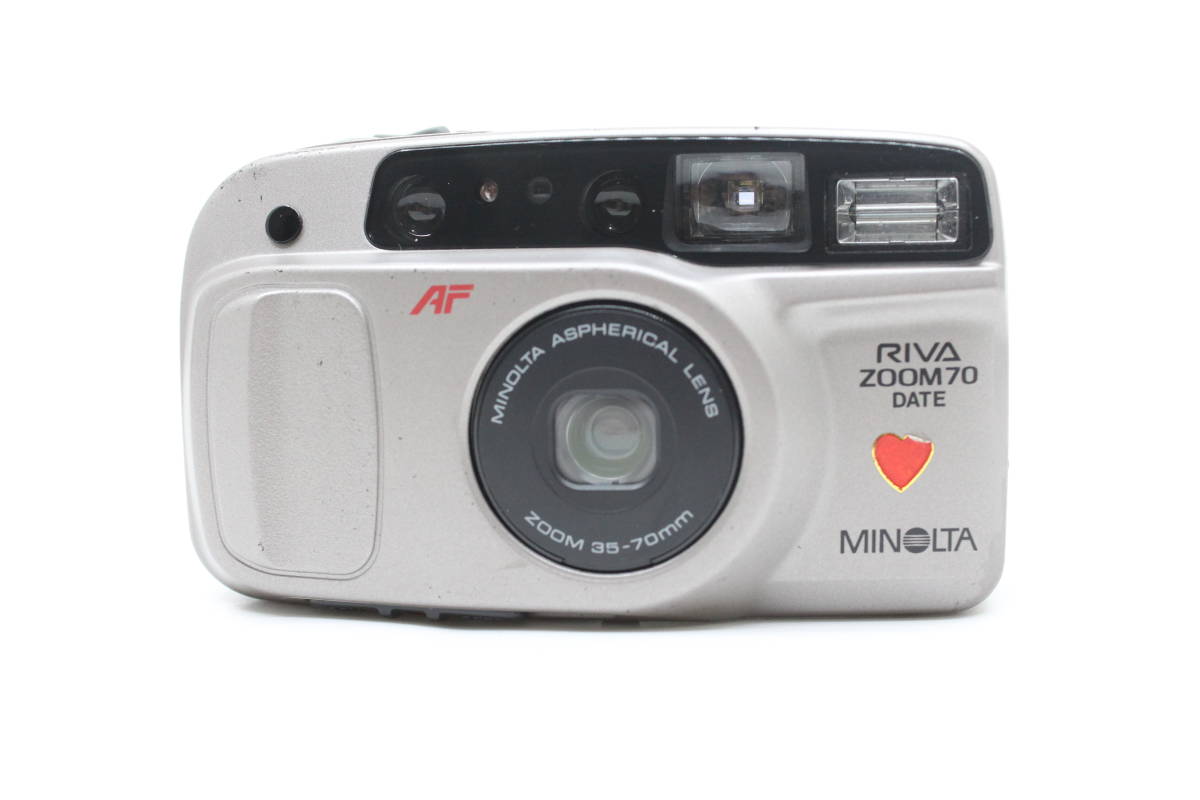 ★良品★MINOLTA ミノルタ RIVA ZOOM70 35-70mm コンパクトフィルムカメラ! OK5366_画像1