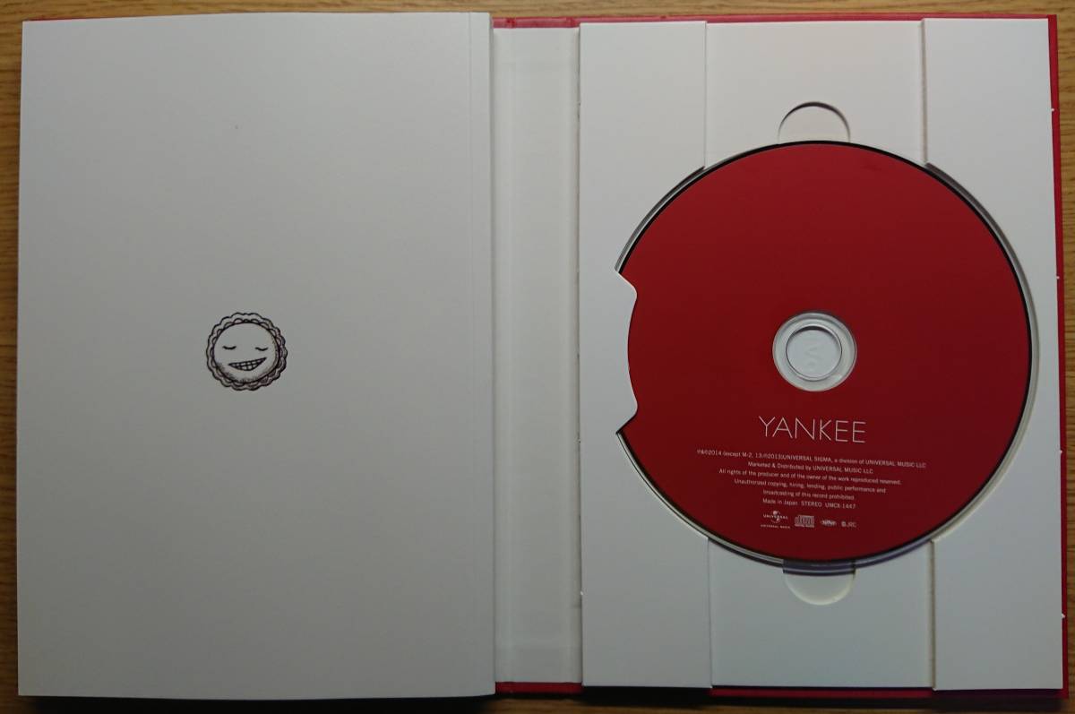 米津玄師 YANKEE 初回限定盤 画集盤 特典クリアファイル付 CD+画集 ...
