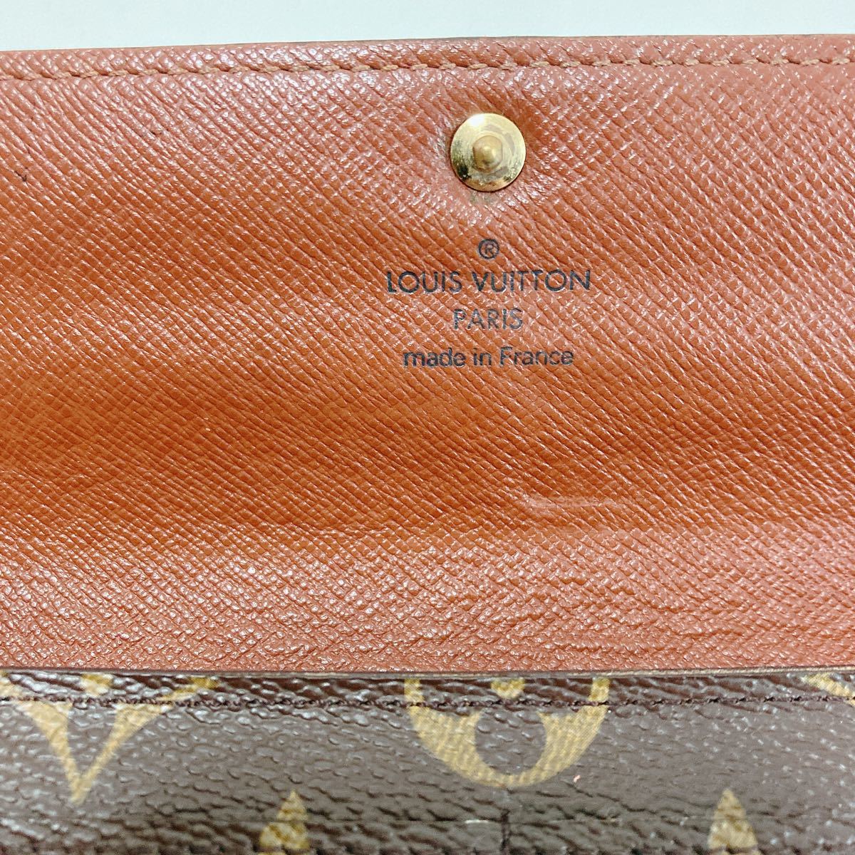 Louis Vuitton Sarah wallet monogram CT0026
