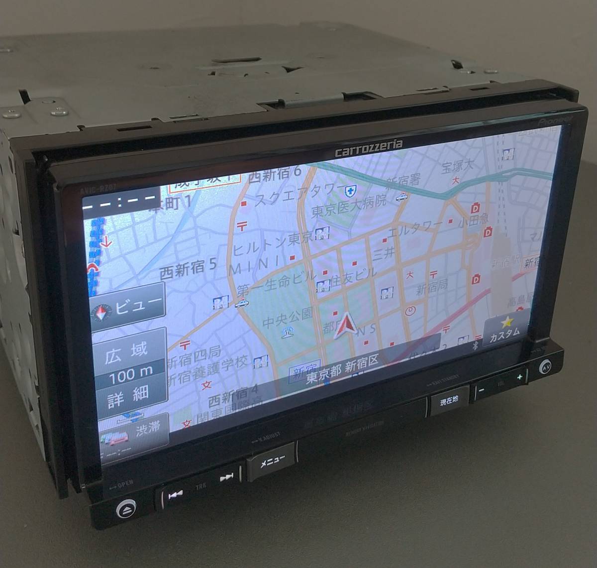 送料無料!最新地図2022年版 AVIC-RZ07 カロッツェリア メモリーナビ 4