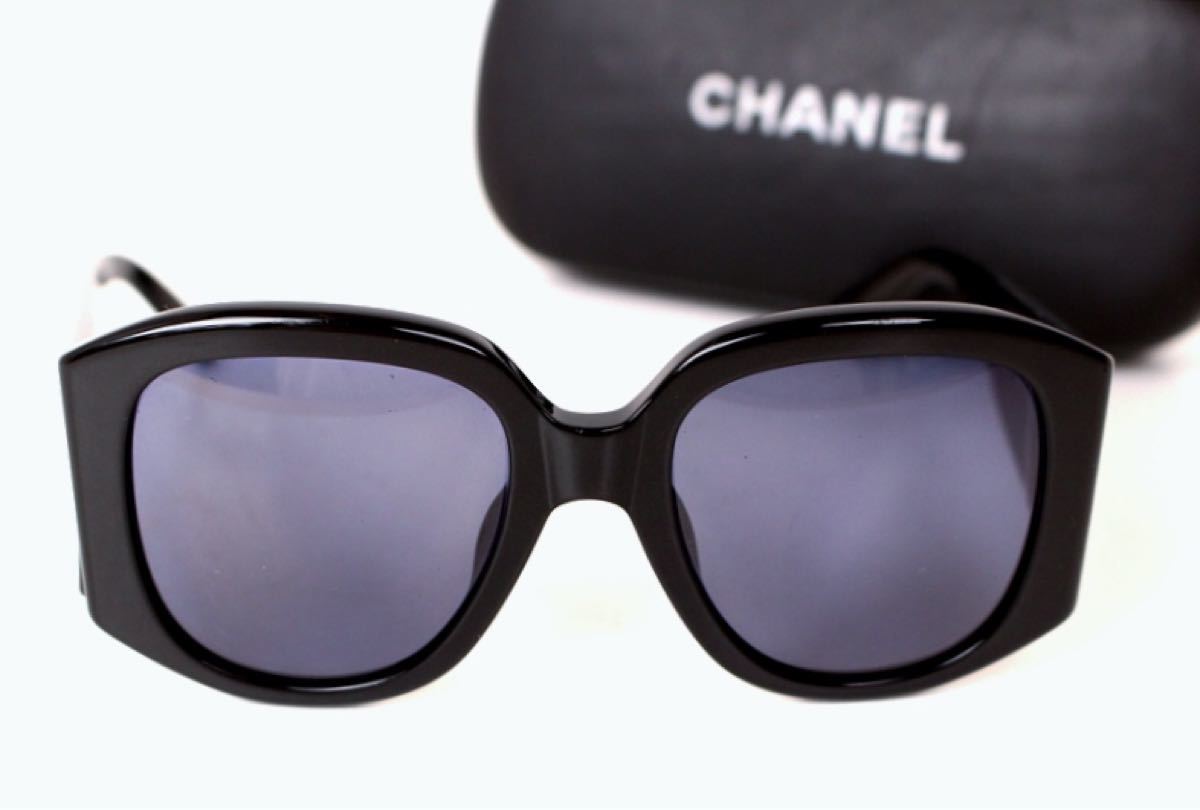 CHANEL(シャネル) ロゴサングラス ブラック ヴィンテージ 正規品