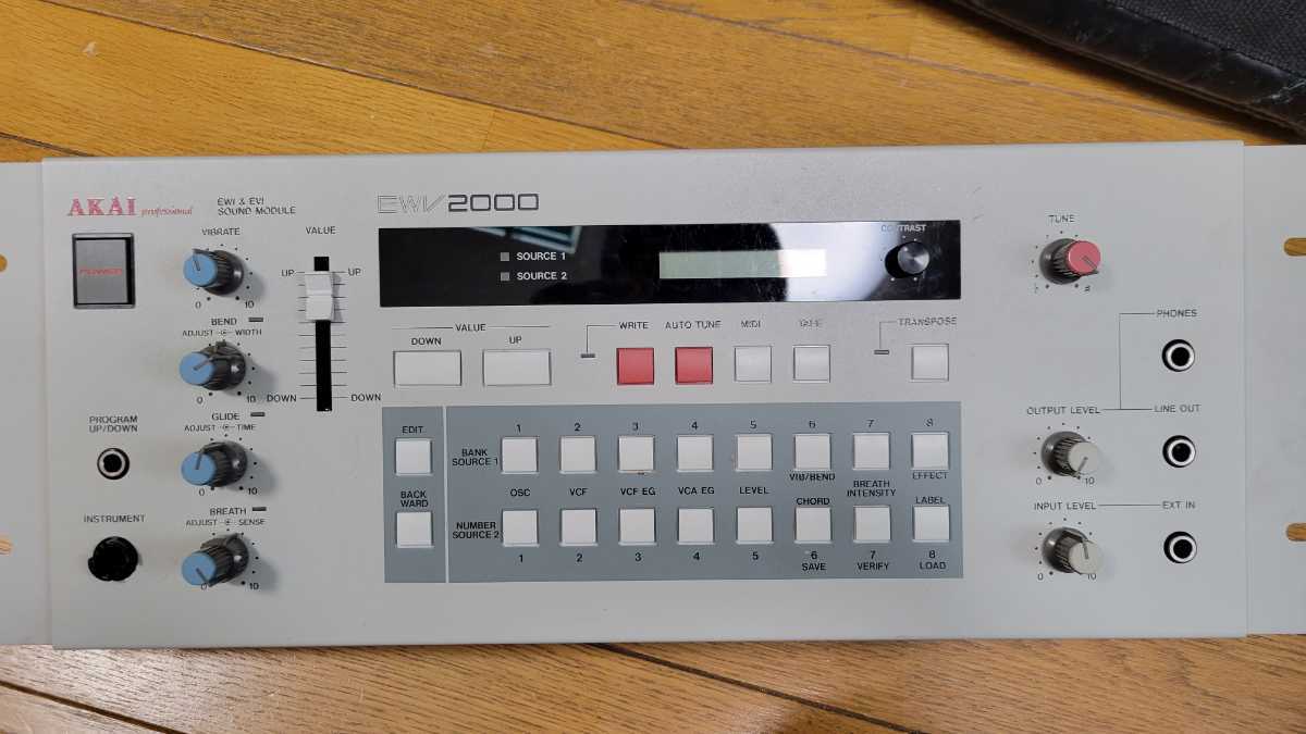 AKAI EWI1000 EWV2000 ウインドシンセサイザー イーウィー-