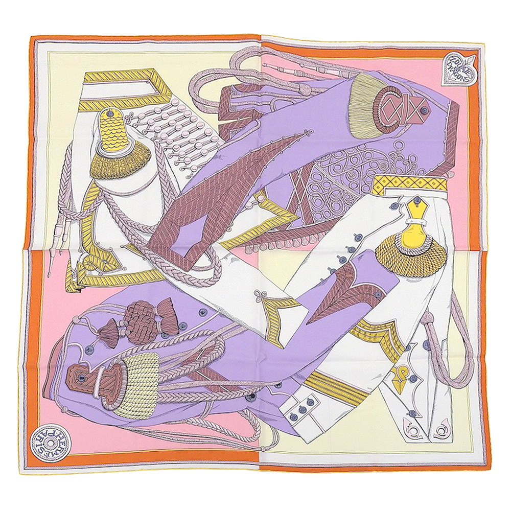 超美品 エルメス HERMES 箱付 2019年商品 ZOUAVES ET DRAGONS ズアヴと