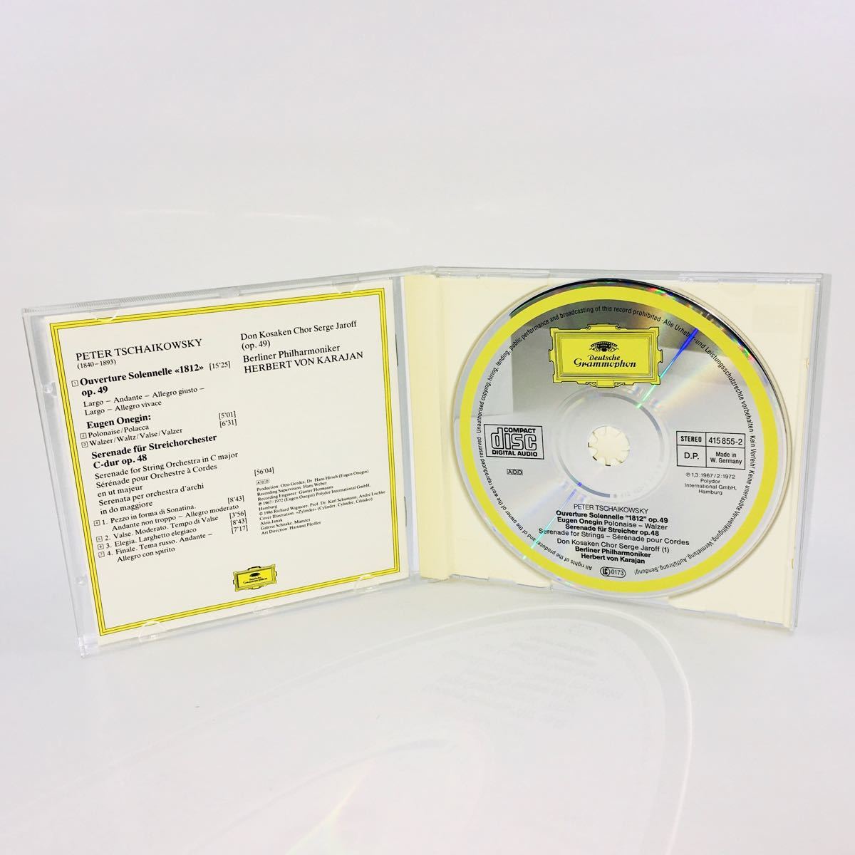 ヘルベルト・フォン・カラヤン Herbert von Karajan ピョートル・チャイコフスキー クラシックCD  