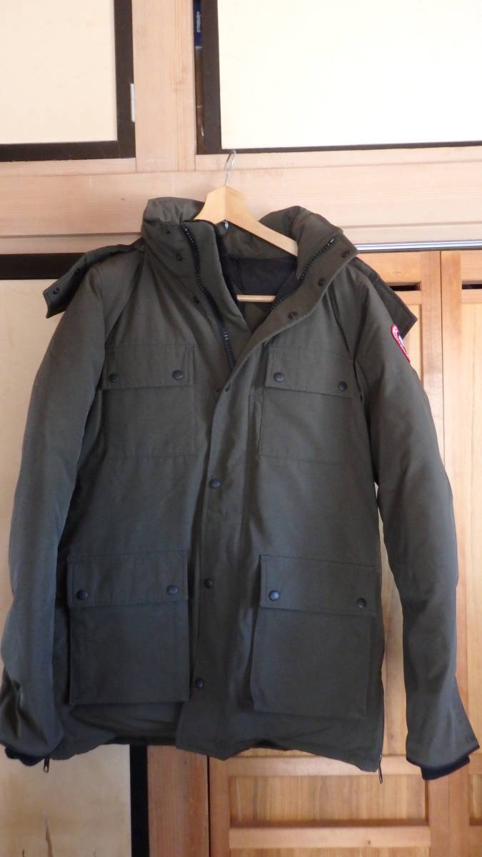 CANADA GOOSE( Canada Goose ) BANCROFT( Bank loft ) earth Brown XL size 