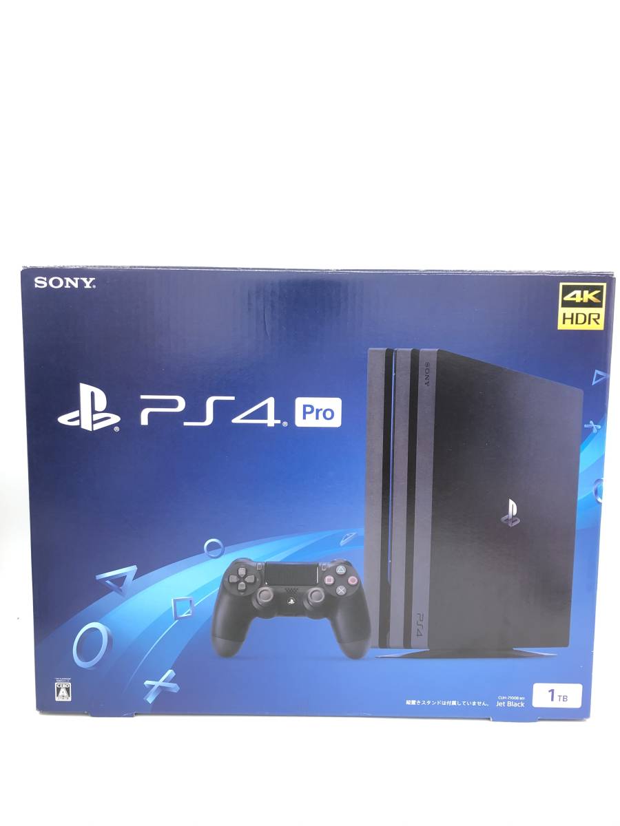 ☆極美品☆】PlayStation®4 Pro ジェット・ブラック 1TB-