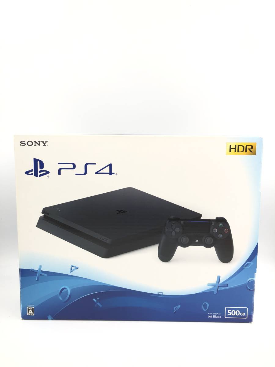同様 極 PlayStation4 ジェットブラック 500GB CUH-2200A B01 み(PS4 