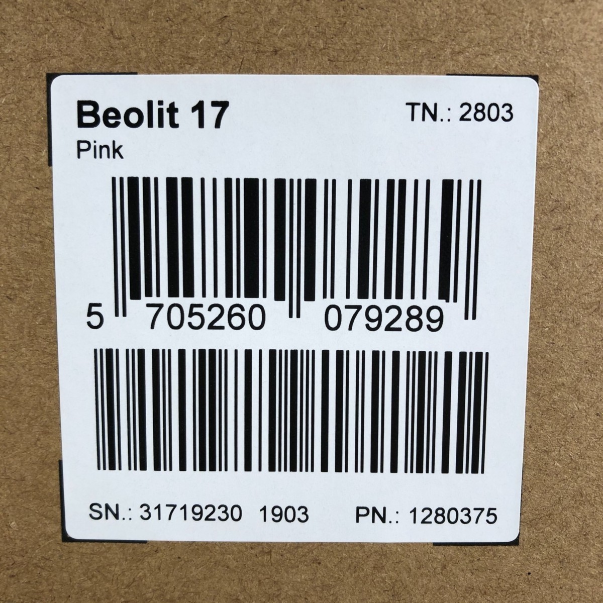 《新品未開封品》★送料無料★B&O/バング&オルフセン■ポータブルスピーカー Beolit17 Pink-7 通話対応/連続24時間再生★埼玉発送★_画像5
