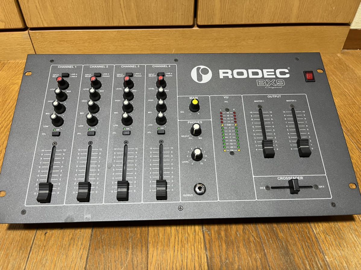 Rodec BX9 ロデック DJミキサー