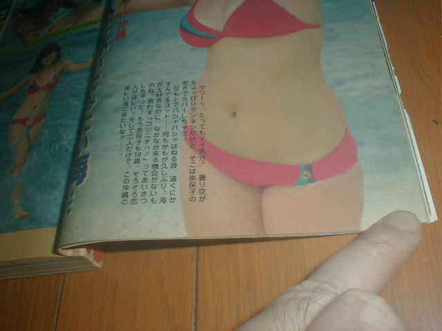 中学三年コース 河合奈保子/水着/ビキニ 谷山浩子 中学三年コース 河合奈保子/水着/ビキニ 谷山浩子