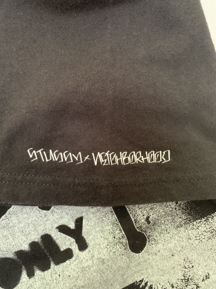 【送料無料】STUSSY × NEIGHBORHOOD ステューシー　ネイバーフッド　Tシャツ　サイズM_画像4