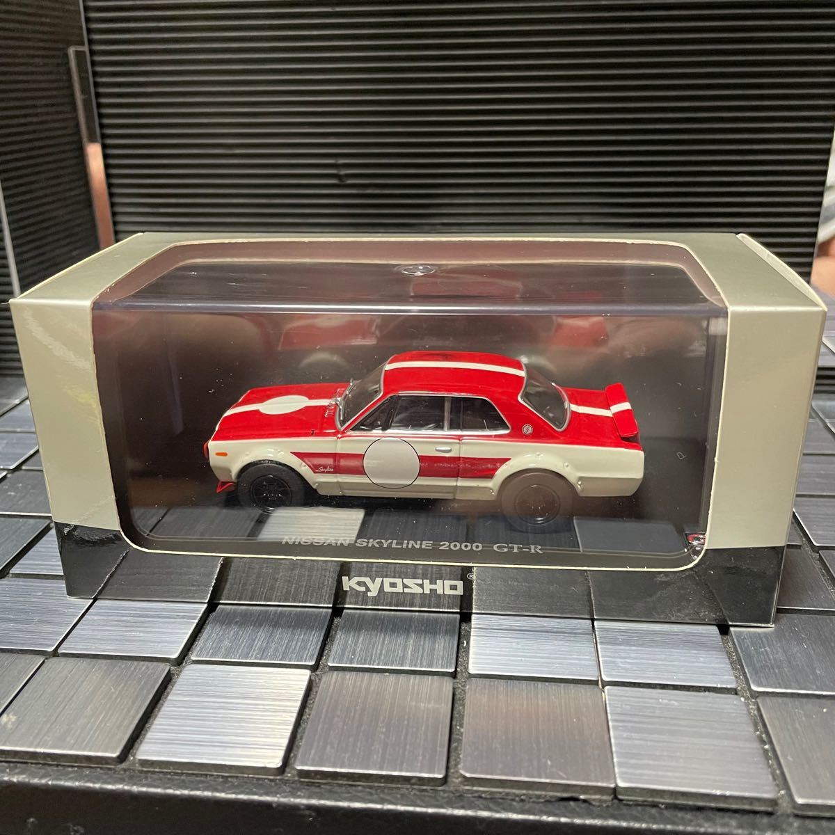 クーポン対象外】 未展示品 京商1 43 スカイライン2000GTR KPGC10