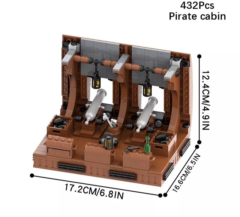 海賊小屋　LEGO互換　匿名配送　レゴブロック　　大砲　プレゼント　インテリア　プラモデル　宝箱　お城　モンハン　バズーカ　