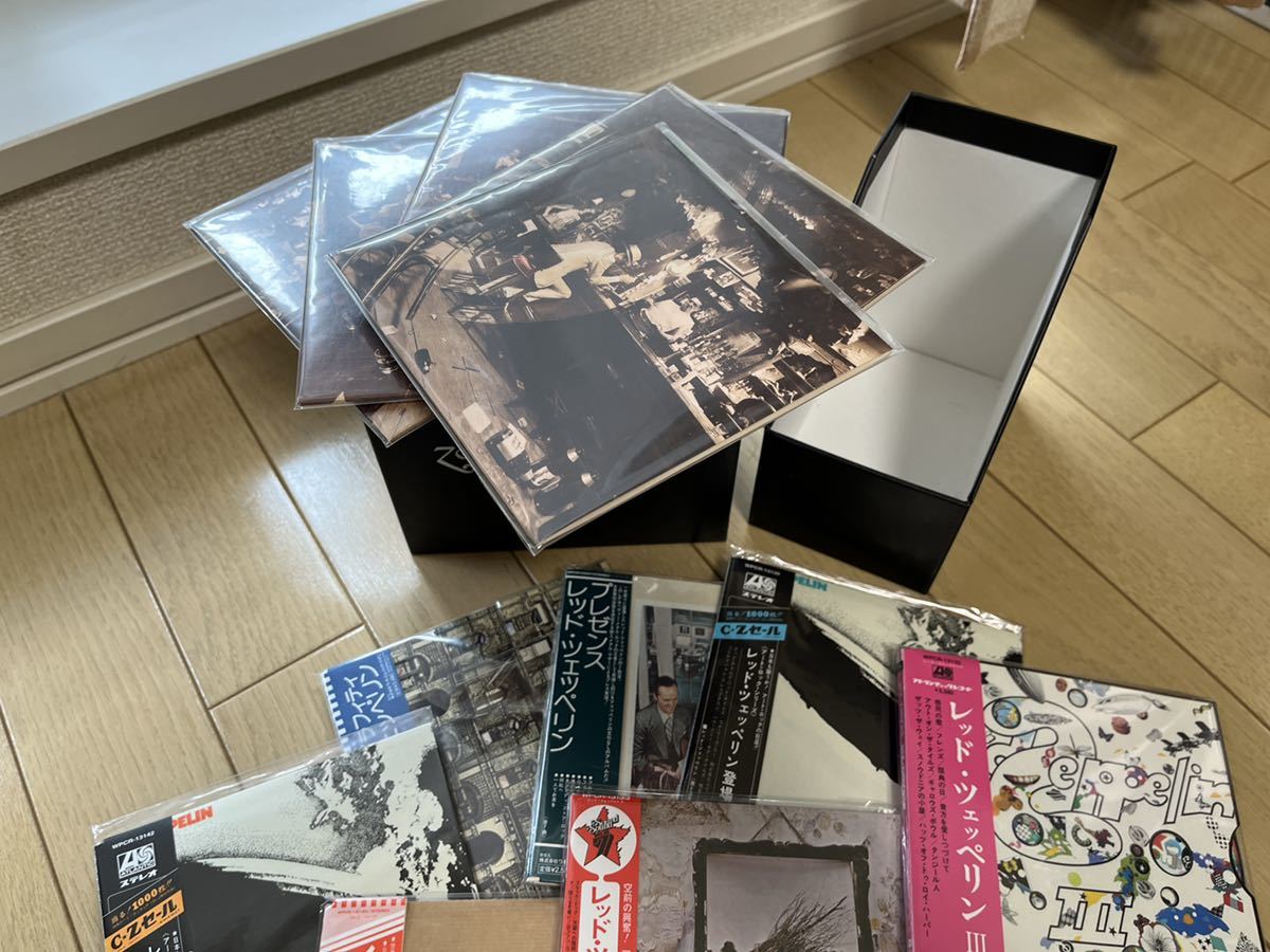 LED ZEPPELIN レッド・ツェッペリン/限定BOX 紙ジャケ SHM-CD 10枚 