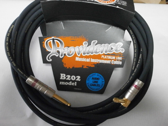 Providence　ギターケーブル　PLATINUM LINK BASS CABLE　B202 5mSL　 新品_画像1