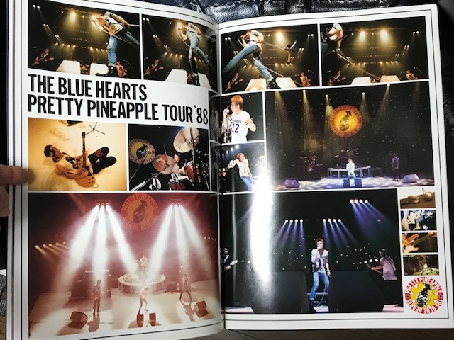 当時物 1988年 THE BLUE HEARTS ブルーハーツ PRETTY PINEAPPLE TOUR '88 ツアーパンフレット 甲本ヒロト 真島昌利 リンダリンダ 希少の画像7