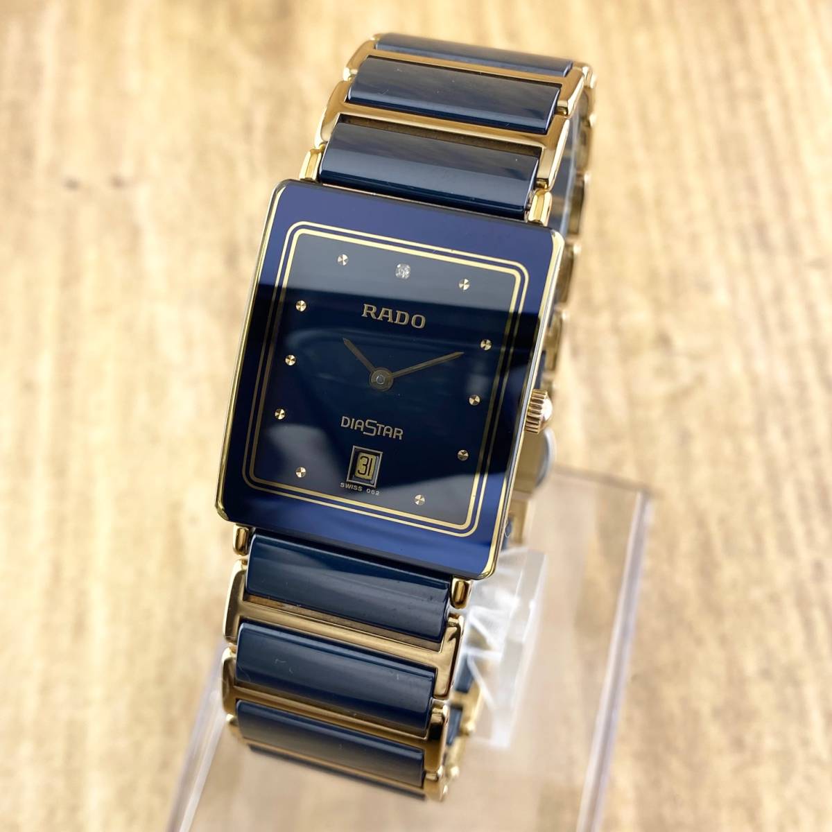 431 RADO ラドー時計 レディース腕時計 ダイヤモンドカットガラス 手