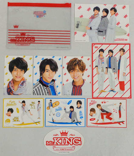 キンプリ King ＆ Prince ～君たちが～KING’S TREASURE Mr.KING ステッカーセット(9枚組)_画像3