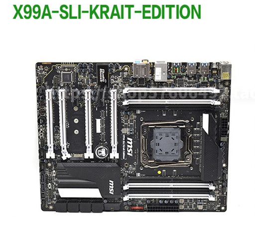 MSI X99A SLI KRAIT EDITION マザーボード Intel X99 M.2 LGA 2011-3 ATX DDR4