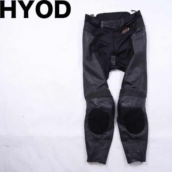返品可◇3L◇推定6万円◇HYODブーツイン レザーパンツ YKK8Cジャケット