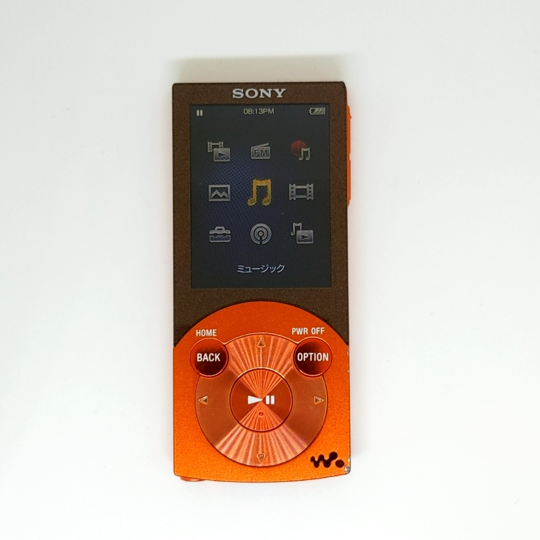 送料無料 動作OK SONY ウォークマン NW-S644 8GB オレンジ ソニー デジタルMP3オーディオプレーヤー WALKMAN ｜PayPayフリマ
