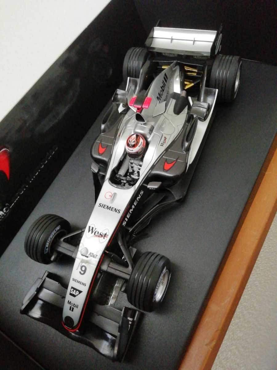 稀少限定モデル☆PMA1/18 McLaren Mercedes MP4/20 team edition モナコGP pole to win 2005  West仕様 K.ライコネン #9 ☆