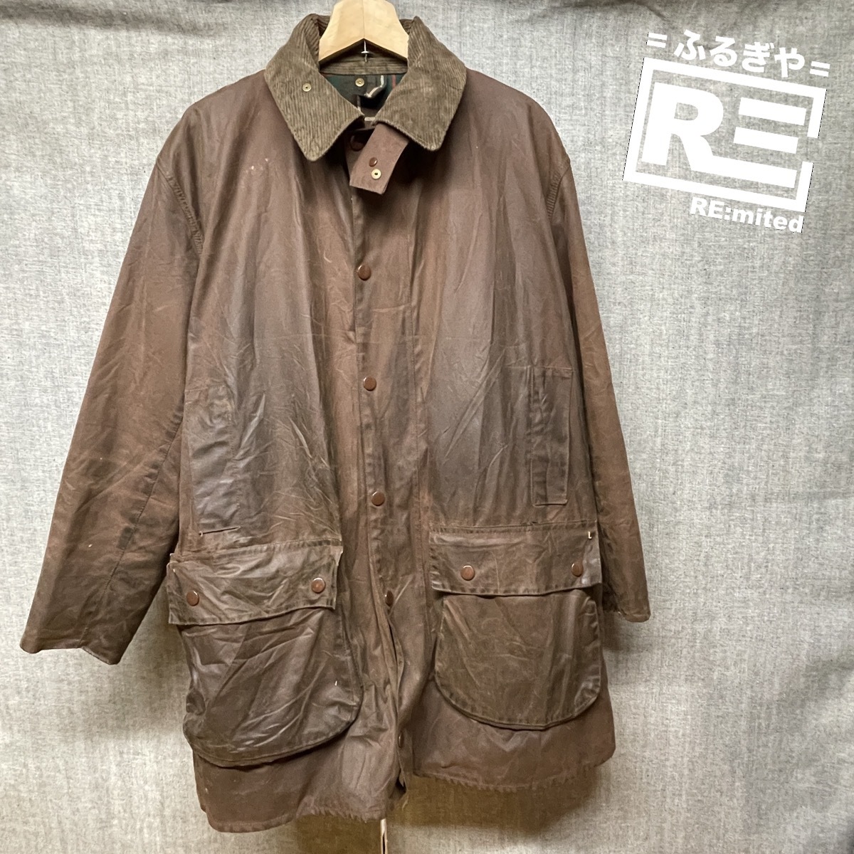 いいスタイル バブアー Barbour 英国製 ヴィンテージ タロン ブラウン