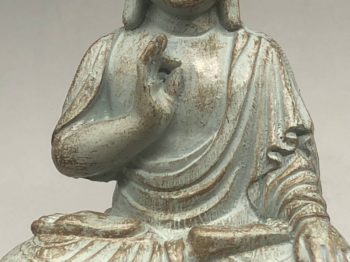 【吉】仏教聖品 古銅細工彫 如来 極珍 極美k16_画像3
