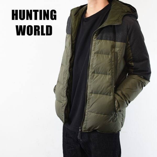 バスト ハンティングワールド ブルゾン ブラック サイズL HUNTING