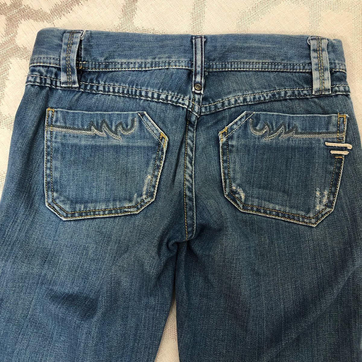 DIESEL ディーゼル フレア ローライズデニム ジーンズ サイズ25 DIESEL ディーゼル フレア ローライズデニム ジーンズ サイズ25