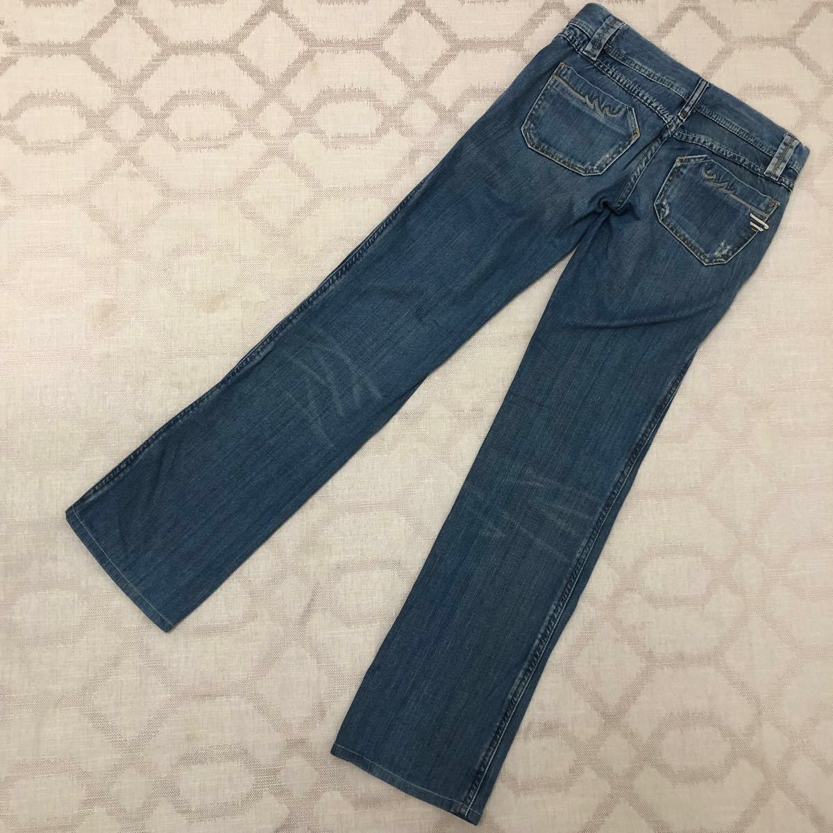 DIESEL ディーゼル フレア ローライズデニム ジーンズ サイズ25 DIESEL ディーゼル フレア ローライズデニム ジーンズ サイズ25