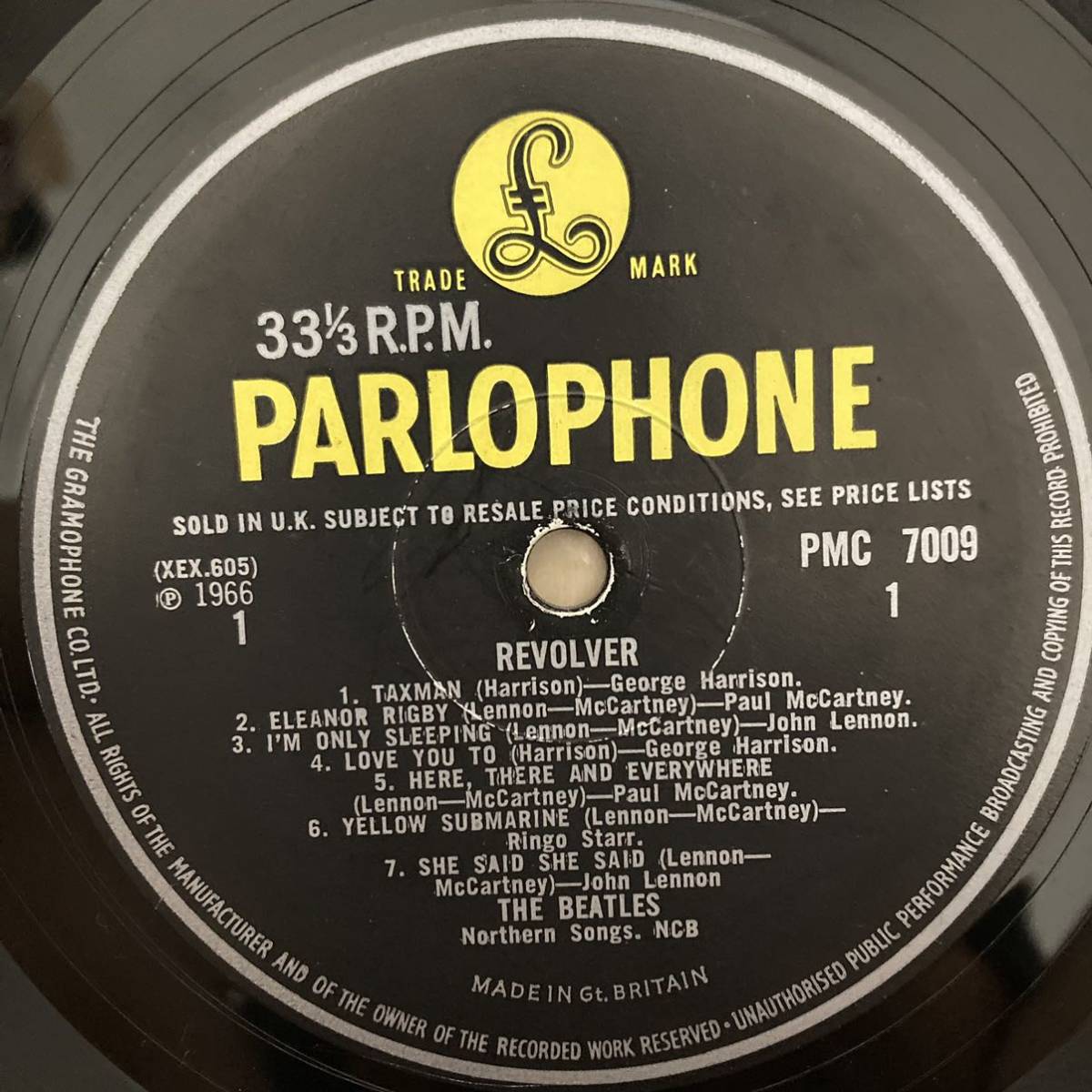 幻のマト2/1☆1円出品☆ギガレア【The Beatles/Revolver UKオリジナル