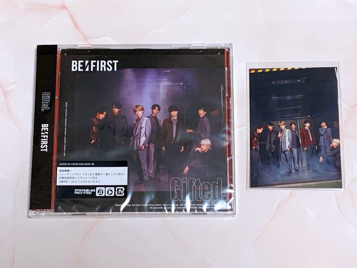新品】BE:FIRST Gifted. CD（DVD付き）、シュント君特典等