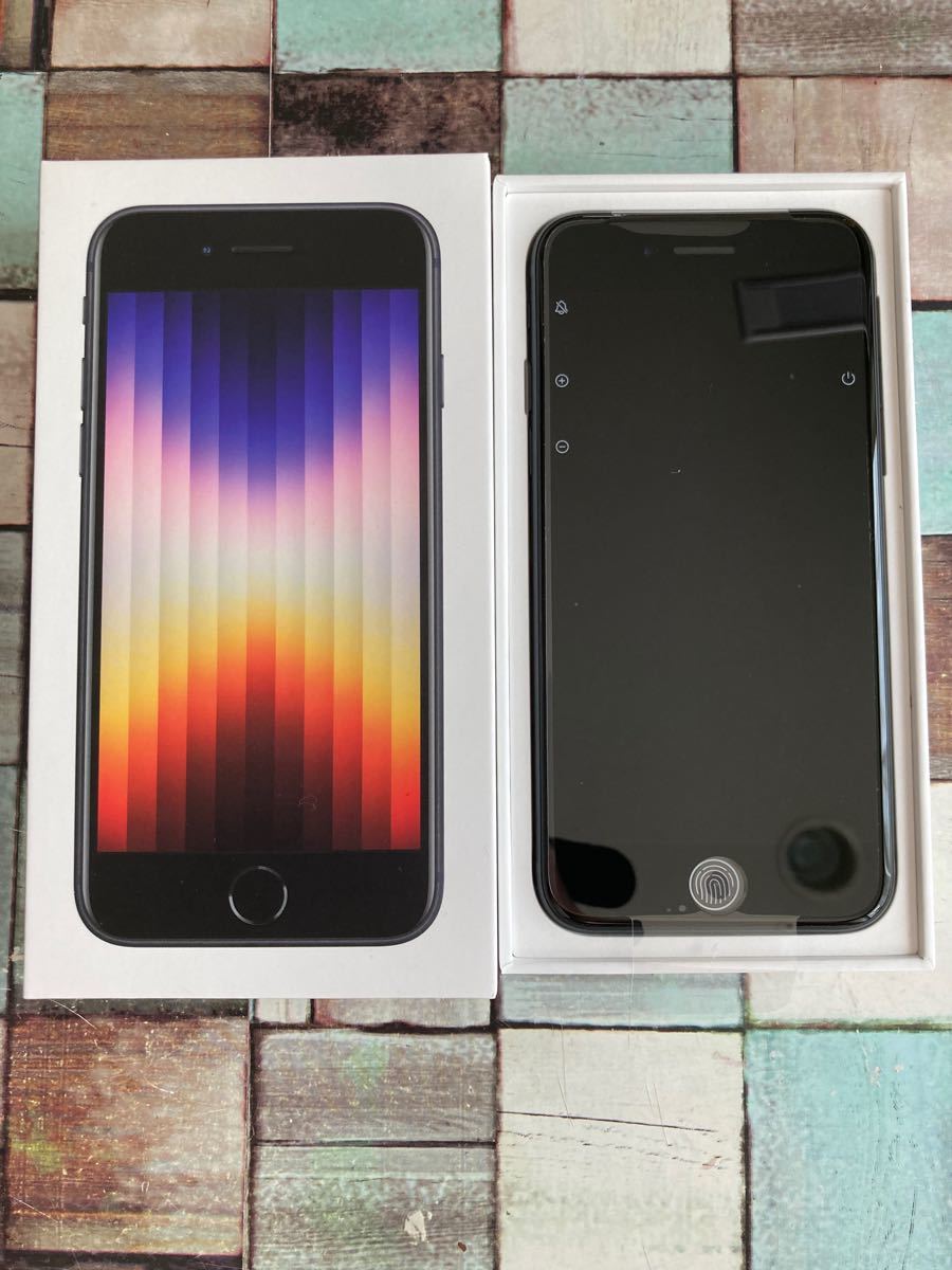 PayPayフリマ|早い者勝ち iPhone SE3 第3世代 本体 64GB 黒 ミッドナイト 最先端 (第3世代) SE iPhone ミッドナイト !早い者勝ち! GB 64 スマートフォン本体