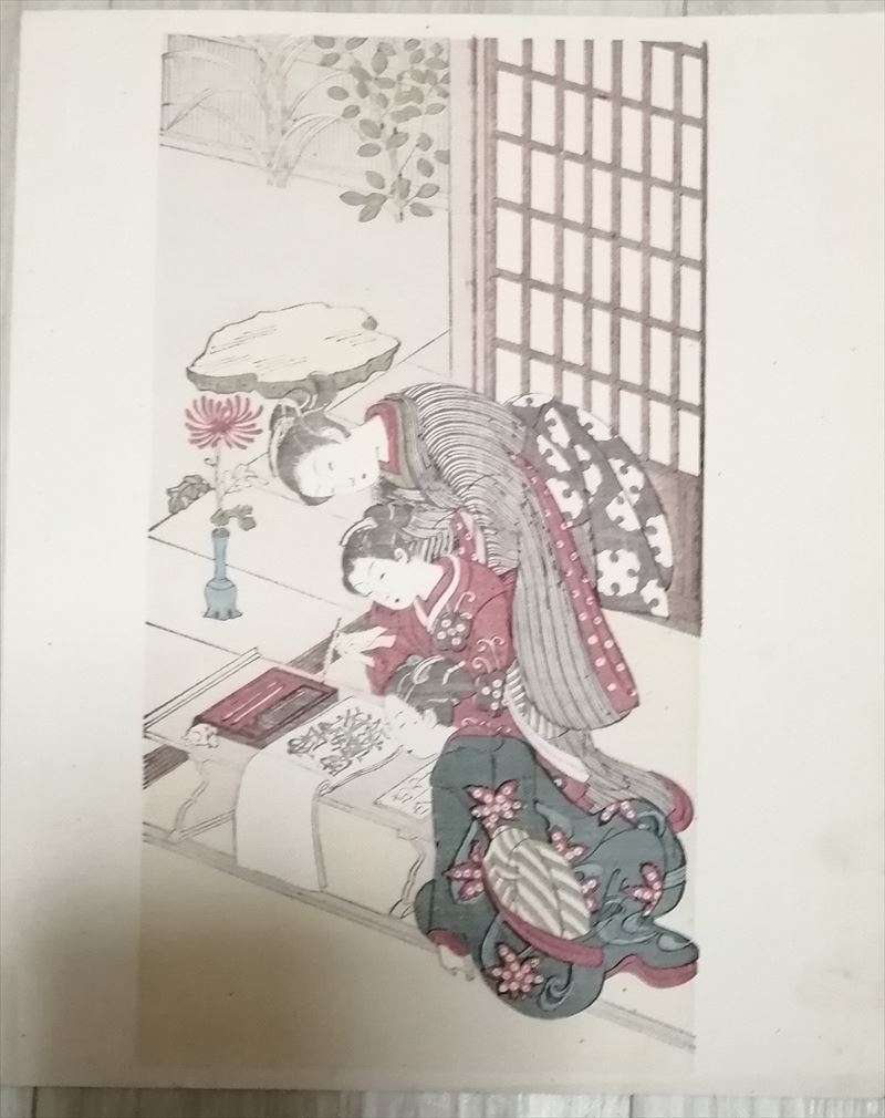 浮世絵 版画 美人画 検：国芳 国貞 芳年 広重 英泉 歌麿_画像3