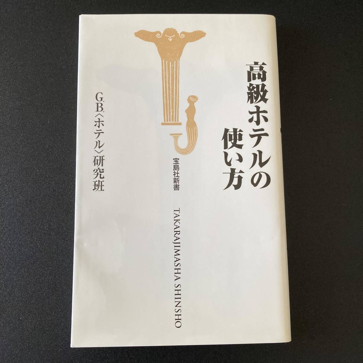 高級ホテルの使い方 (宝島社新書) / G.B.〈ホテル〉研究班 (著)_画像1