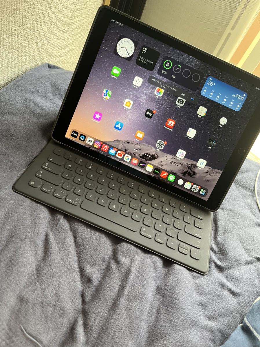 iPad Pro 12.9インチ メモリ128G スマートキーボード カバー apple