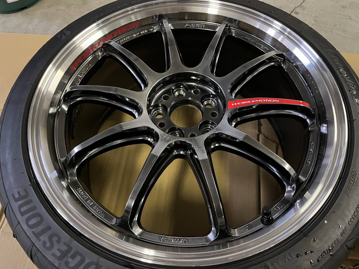 美品】ワーク エモーション ZR10 WORK EMOTION 18inc 8.5j +47 100-5H
