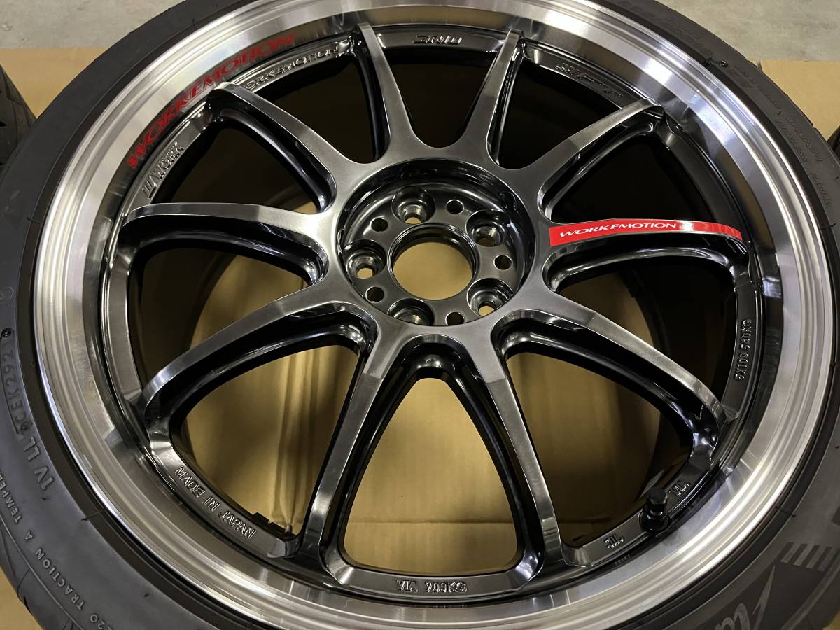 美品】ワーク エモーション ZR10 WORK EMOTION 18inc 8.5j +47 100-5H