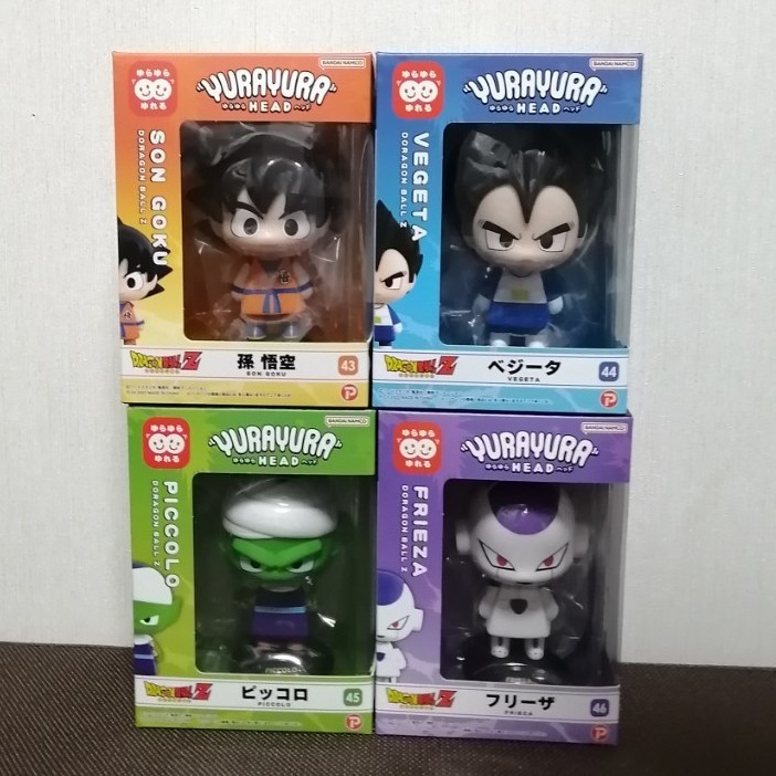 ドラゴンボールZ ゆらゆらヘッド フィギュア 4種 コンプ セット ドラゴンボールZ ゆらゆらヘッド フィギュア 4種 コンプ セット