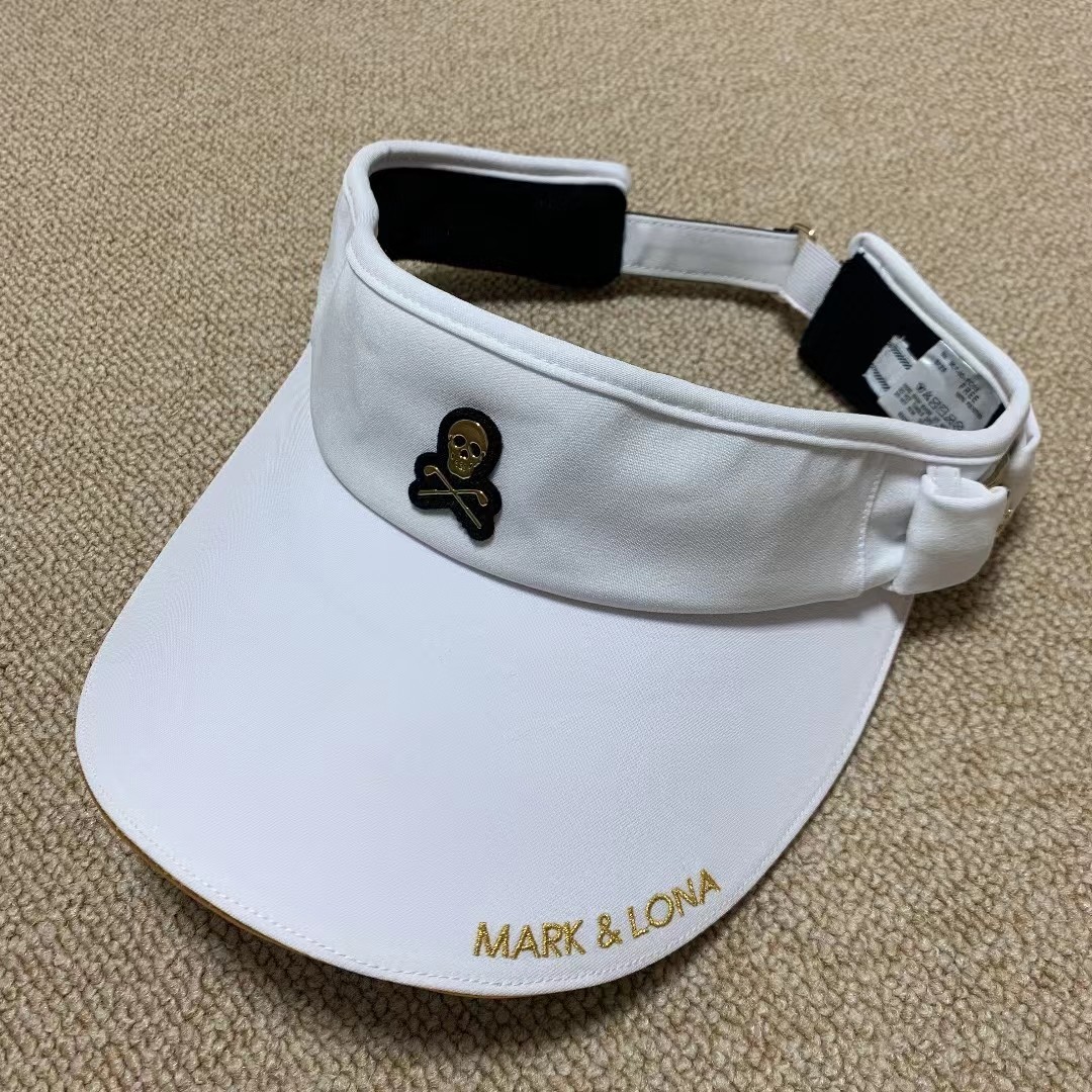 新作MARKLONA サンバイザー BLACK 新品 SALE