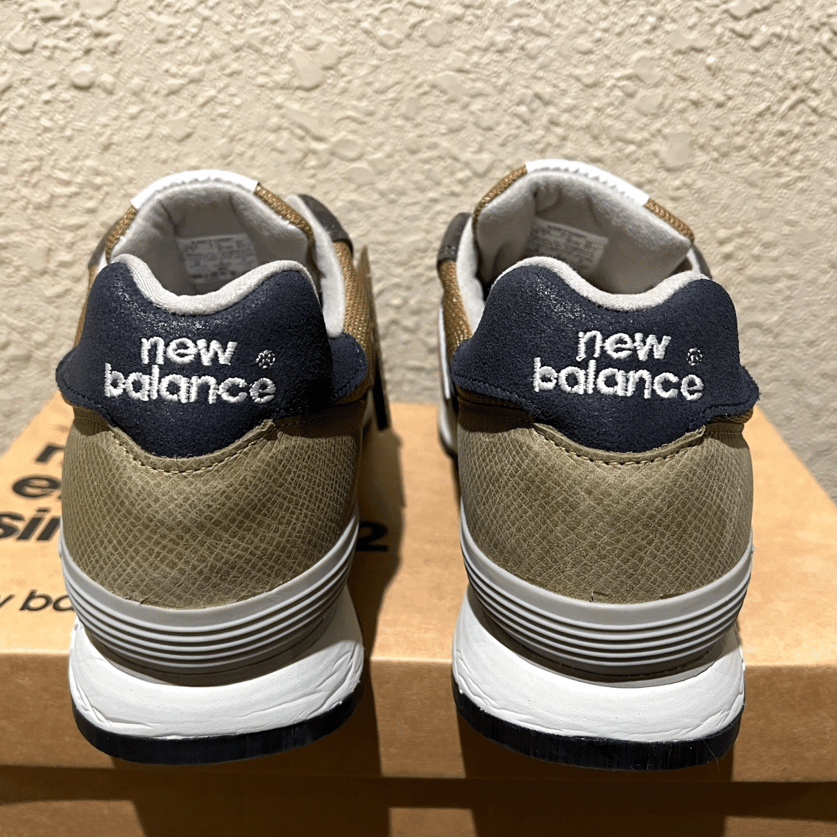 110th記念 NB直営限定 UK製 NEW BALANCE M670SP【The MiUK Surplus Pack】US7.5D 25.5cm 新品イギリス英国製 レザー スエード M1300廉価_画像3