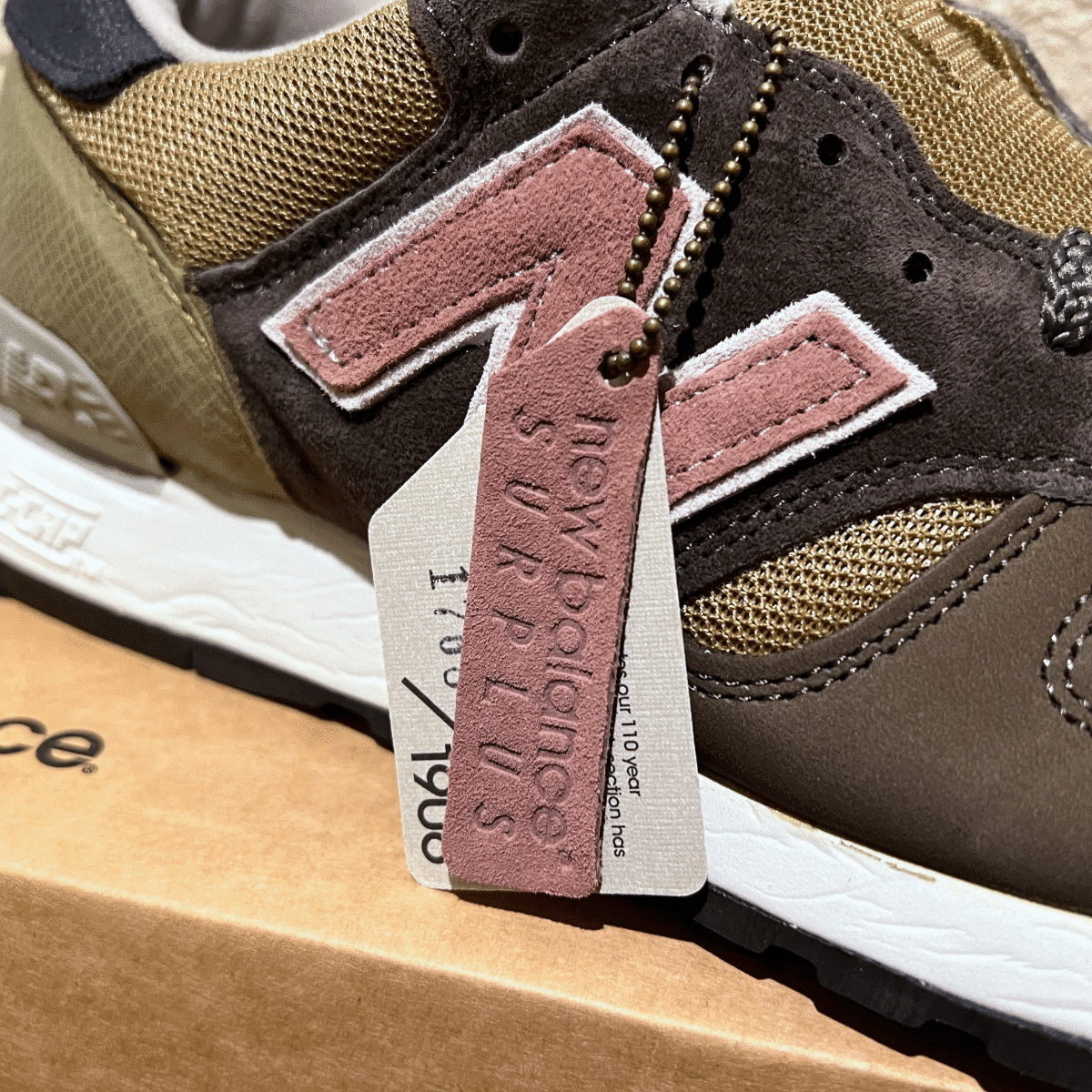 110th記念 NB直営限定 UK制 NEW BALANCE M670SP【The MiUK Surplus Pack】US7.5D 25.5cm 新品イギリス英國制 レザー スエード M1300廉価