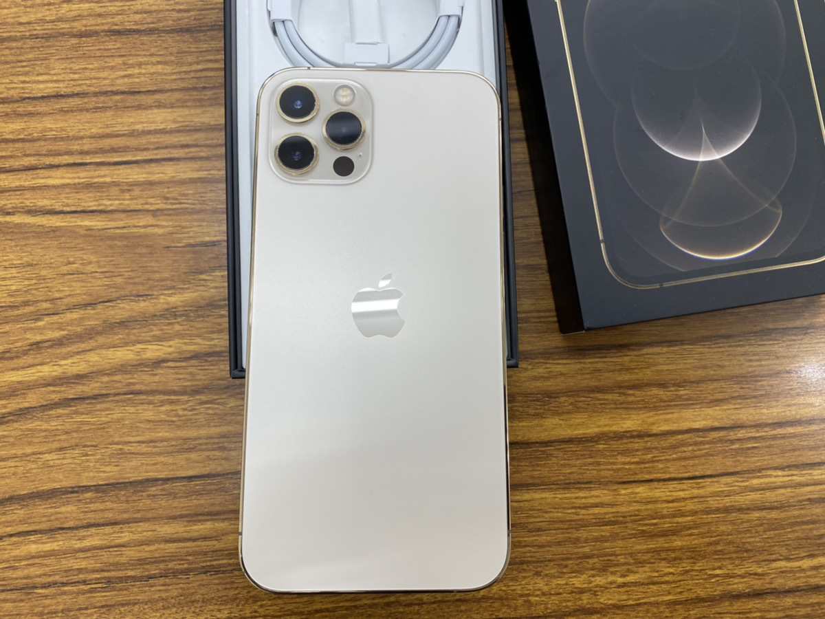 美品!訳あり!ジャンク品!iPhone 12 pro 128GB ゴールド MGM73J/A
