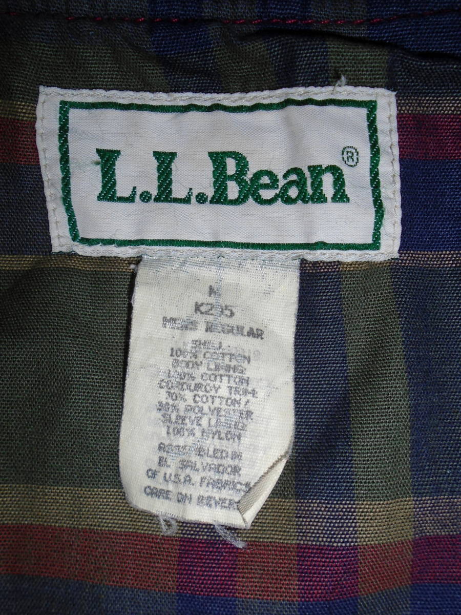 無料配達 希少カラー 美品 90年代 L.L.Bean フィールドコート (L〜XL